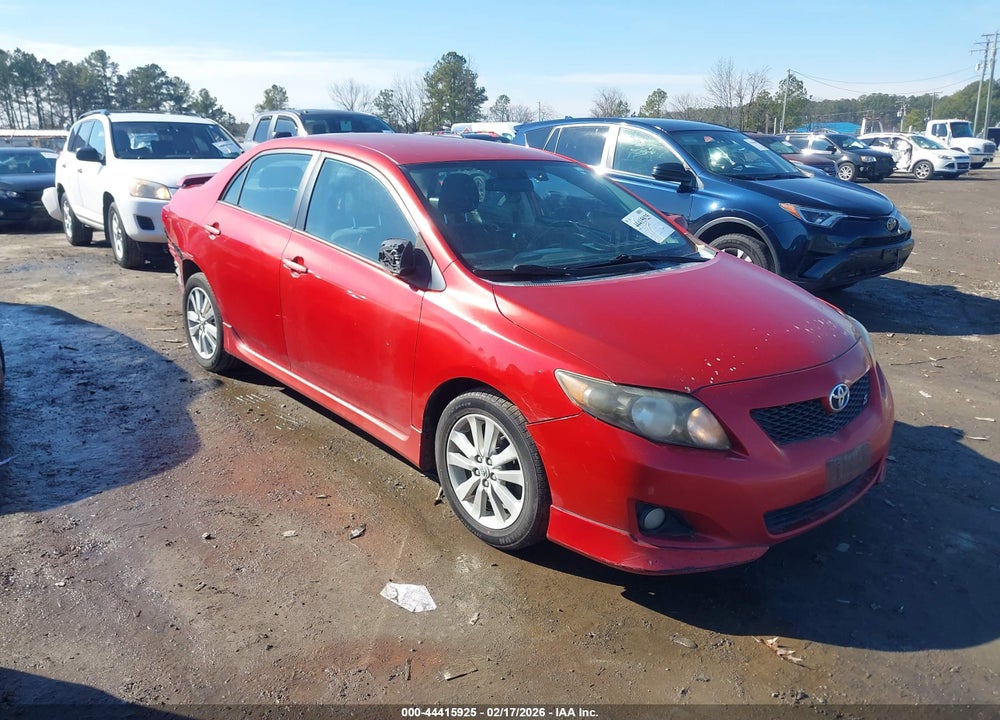2010 TOYOTA COROLLA S VIN: 2T1BU4EE3AC446188