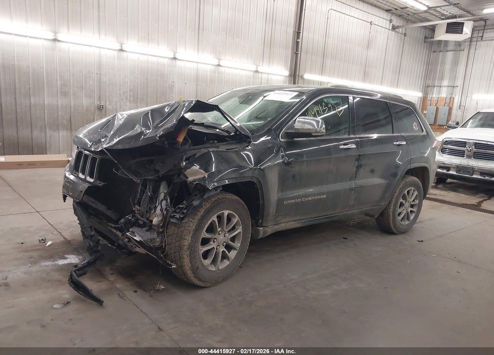 2016 JEEP GRAND CHEROKEE LIMITED VIN: 1C4RJFBG0GC493950
