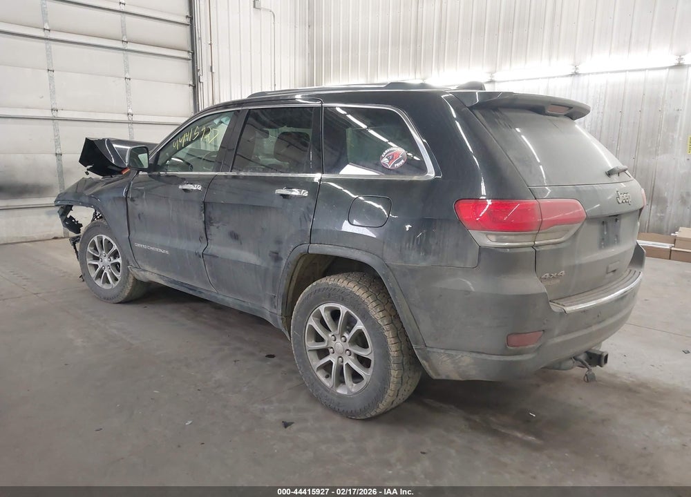 2016 JEEP GRAND CHEROKEE LIMITED VIN: 1C4RJFBG0GC493950