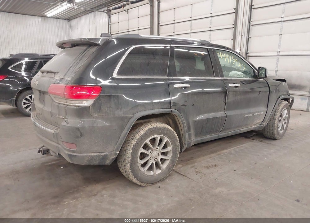 2016 JEEP GRAND CHEROKEE LIMITED VIN: 1C4RJFBG0GC493950