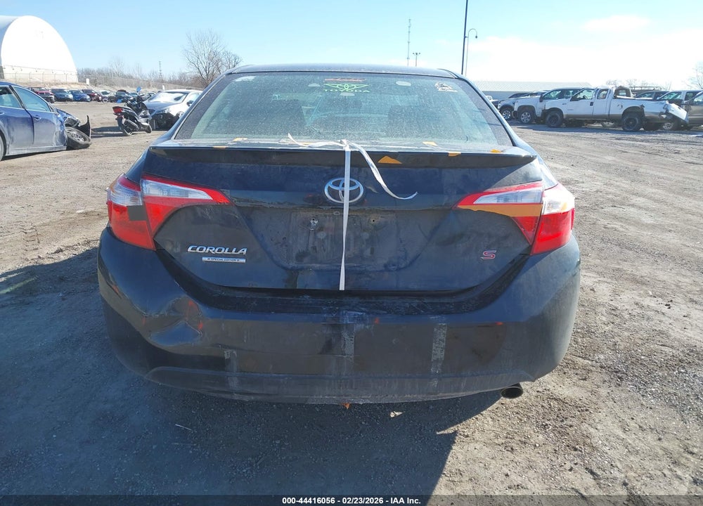 2016 TOYOTA COROLLA S W/SPECIAL EDITION PKG VIN: 2T1BURHE6GC505980