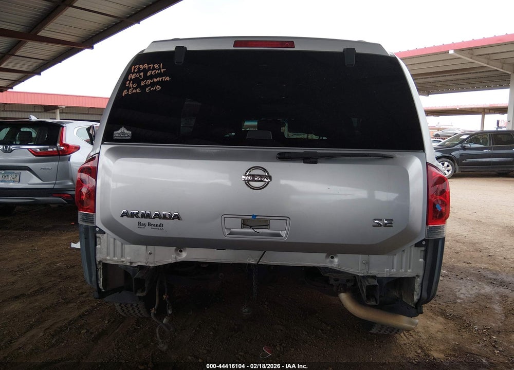 2006 NISSAN ARMADA SE VIN: 5N1AA08A26N730031