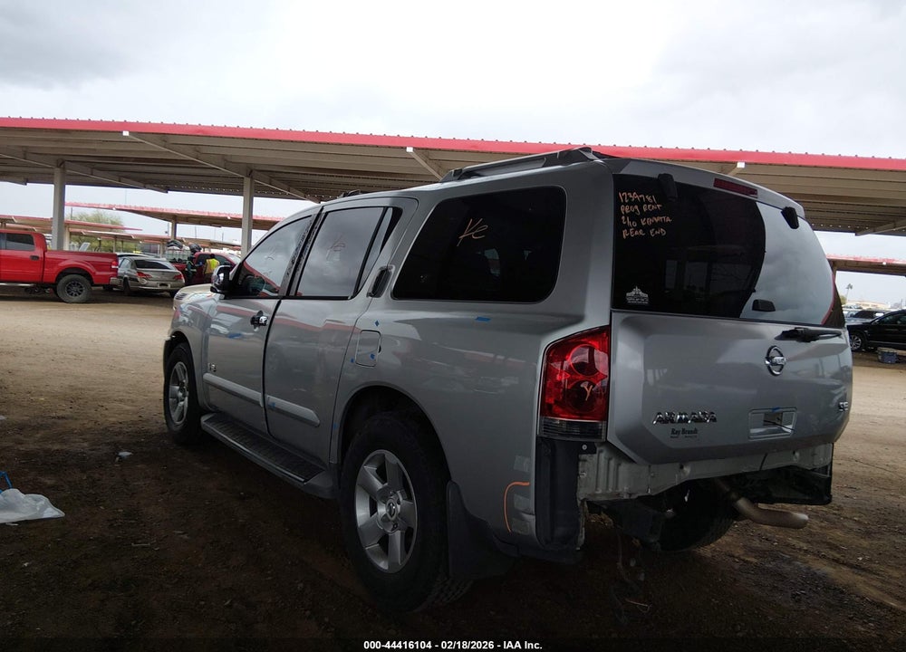 2006 NISSAN ARMADA SE VIN: 5N1AA08A26N730031