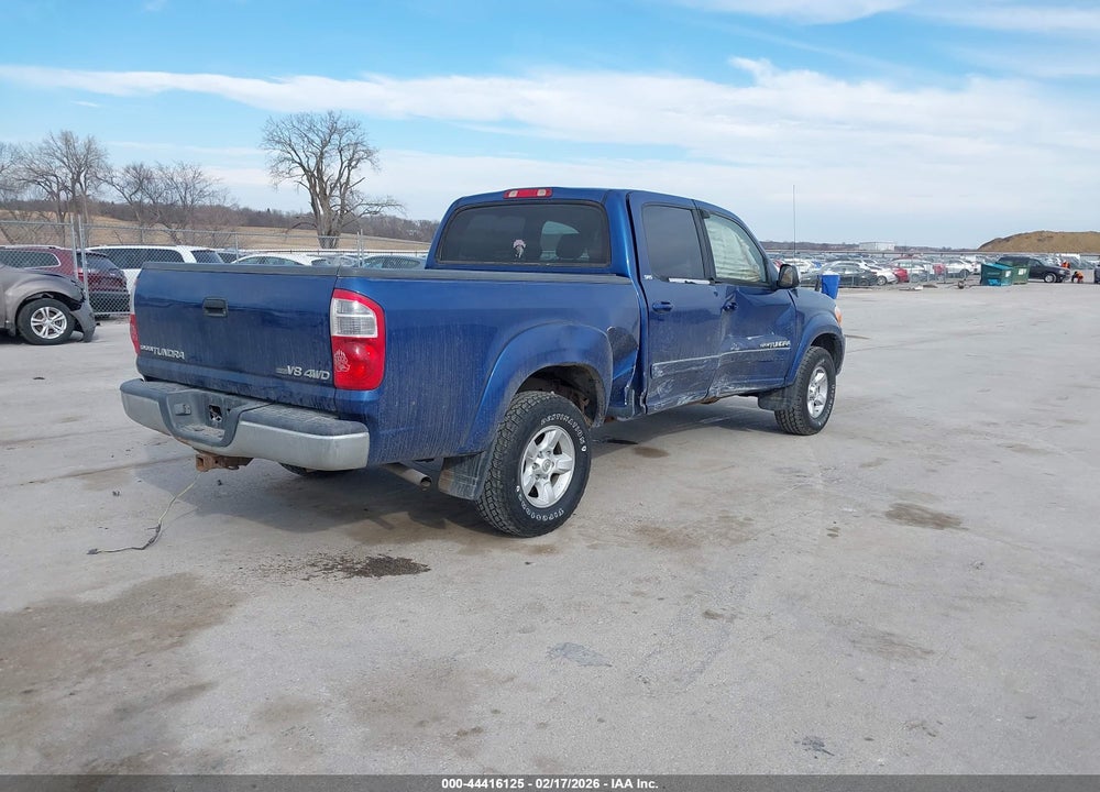 2005 TOYOTA TUNDRA SR5 V8 VIN: 5TBDT44175S491411