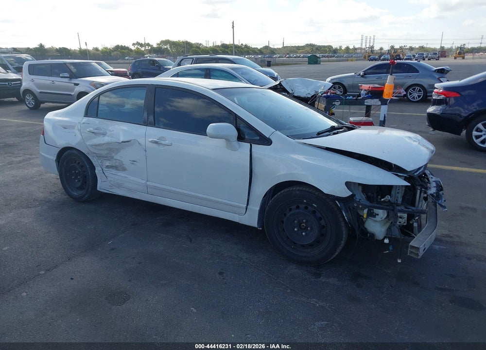 2010 HONDA CIVIC LX VIN: 2HGFA1F52AH544966