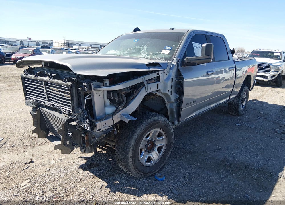2022 RAM 2500 BIG HORN  4X4 6'4 BOX VIN: 3C6UR5DLXNG235976