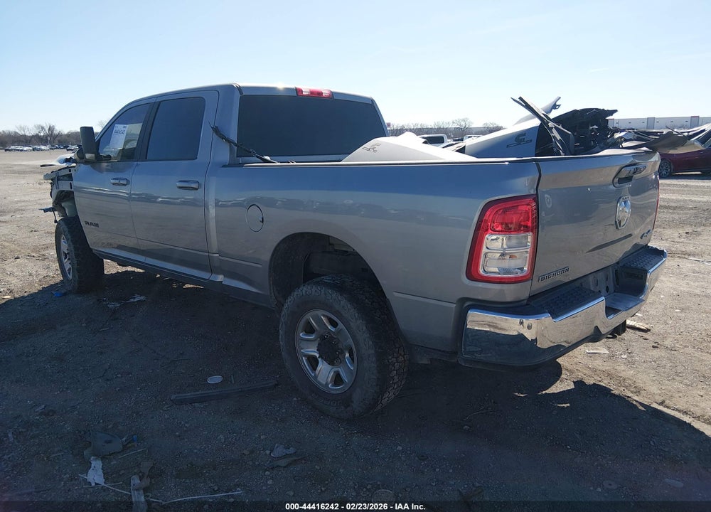 2022 RAM 2500 BIG HORN  4X4 6'4 BOX VIN: 3C6UR5DLXNG235976