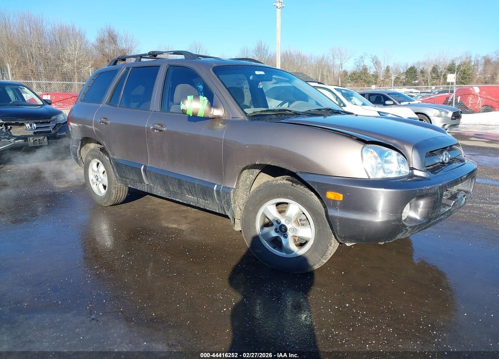 2005 HYUNDAI SANTA FE GLS VIN: KM8SC13D45U994913