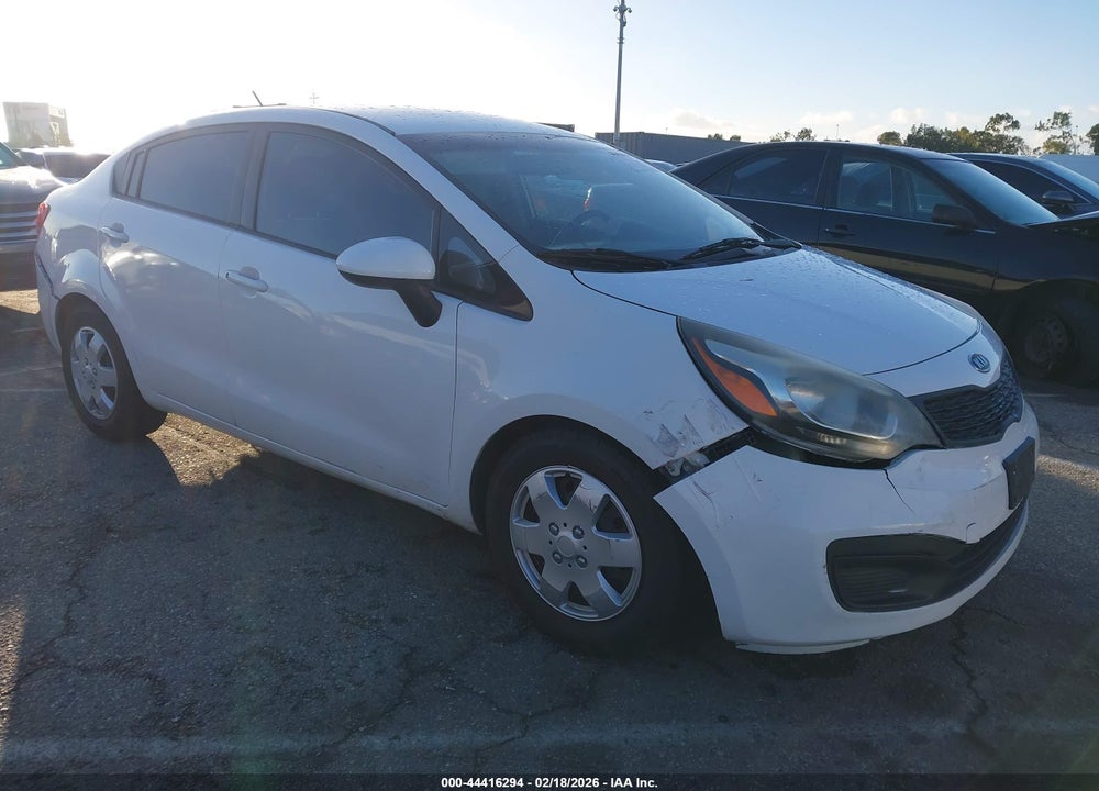 2012 KIA RIO LX VIN: KNADM4A31C6061586