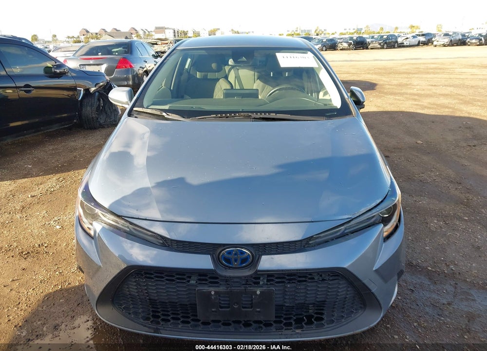 2022 TOYOTA COROLLA HYBRID LE VIN: JTDEAMDE3NJ048478