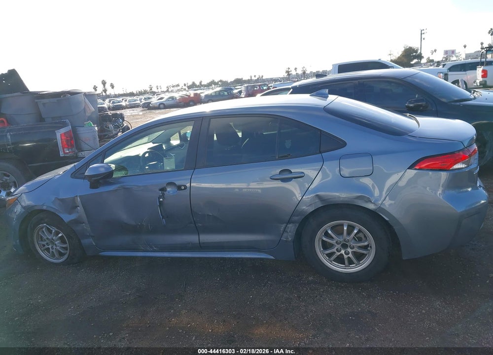 2022 TOYOTA COROLLA HYBRID LE VIN: JTDEAMDE3NJ048478