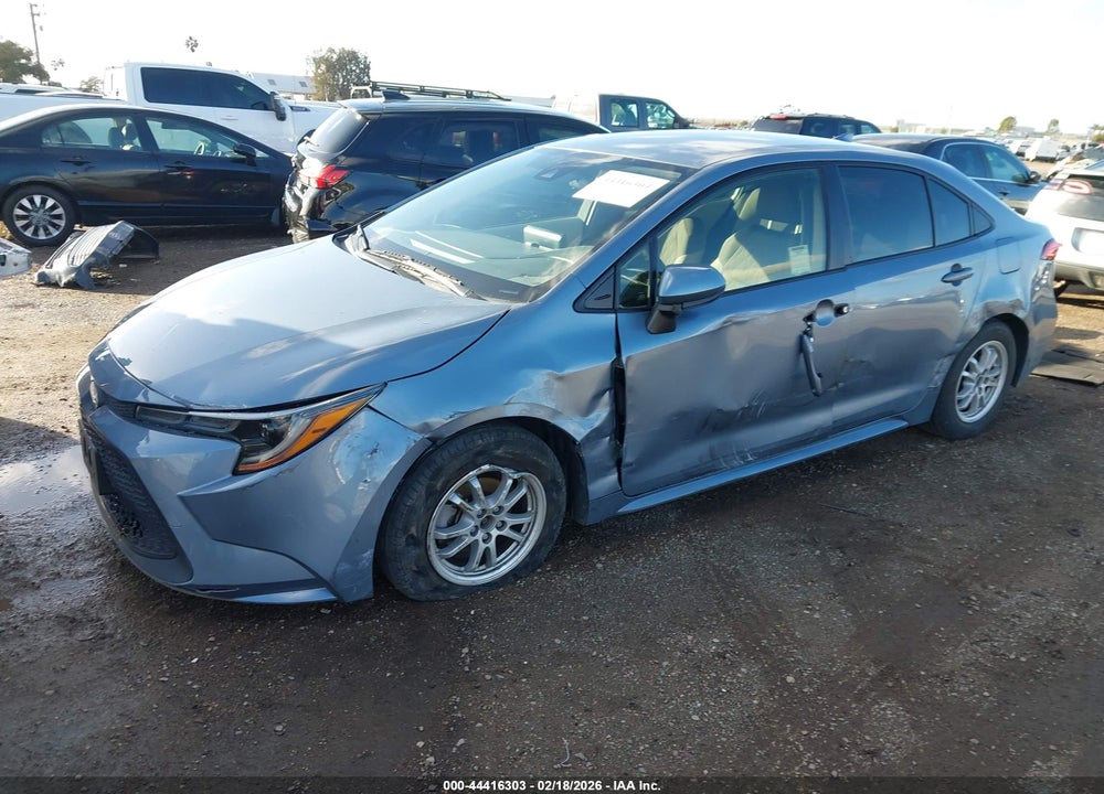 2022 TOYOTA COROLLA HYBRID LE VIN: JTDEAMDE3NJ048478