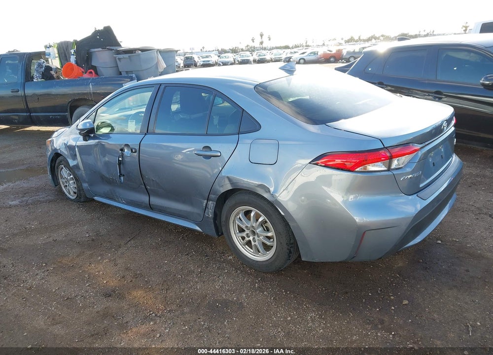2022 TOYOTA COROLLA HYBRID LE VIN: JTDEAMDE3NJ048478