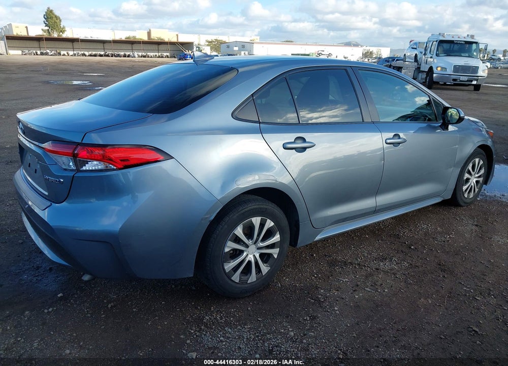 2022 TOYOTA COROLLA HYBRID LE VIN: JTDEAMDE3NJ048478