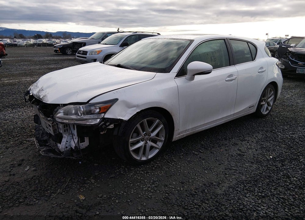 2015 LEXUS CT 200H VIN: JTHKD5BH4F2235414