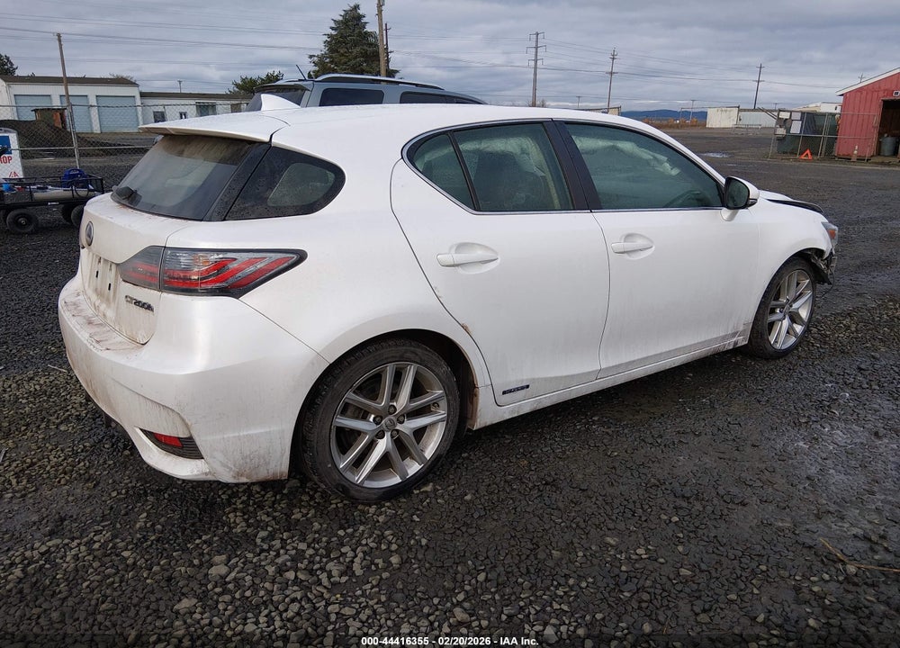 2015 LEXUS CT 200H VIN: JTHKD5BH4F2235414