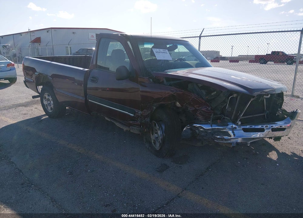 2003 CHEVROLET SILVERADO 1500 LS VIN: 1GCEC14V53Z172971