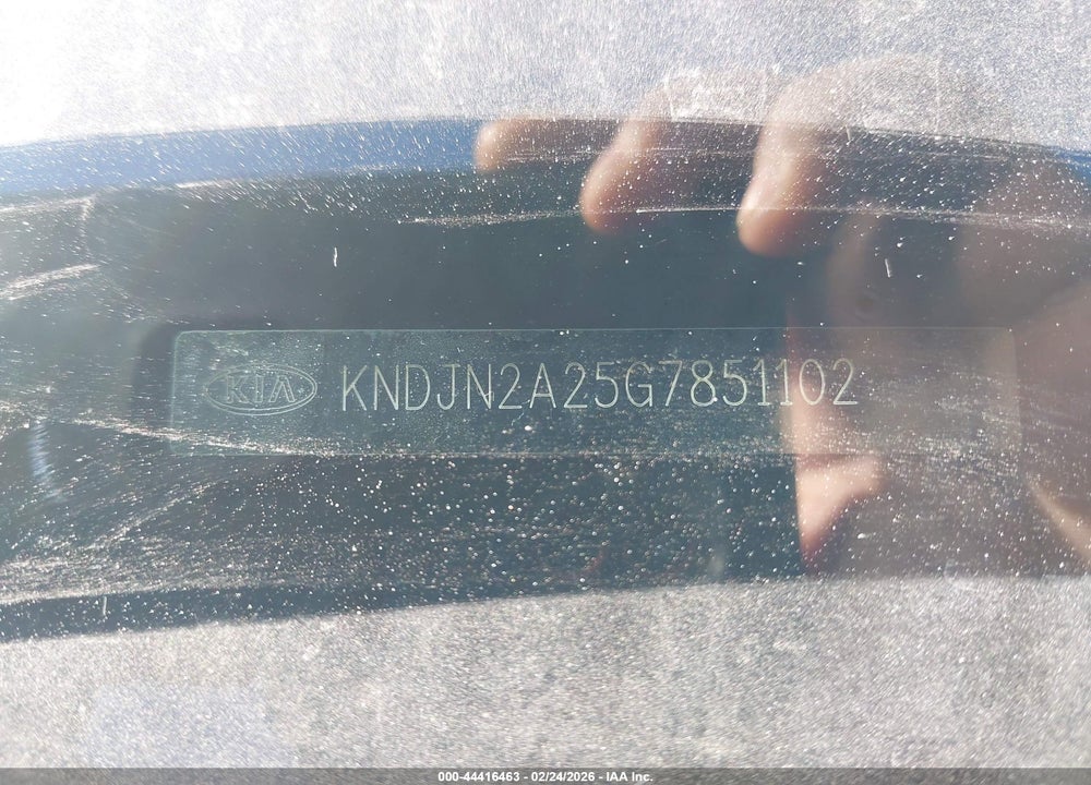 2016 KIA SOUL VIN: KNDJN2A25G7851102