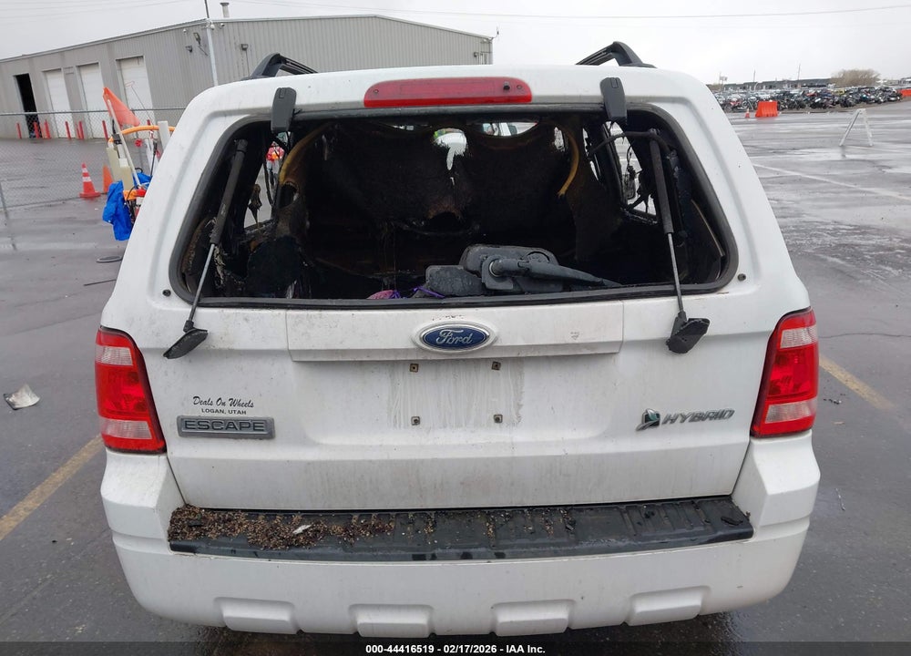 2008 FORD ESCAPE HYBRID VIN: 1FMCU59H48KE43450