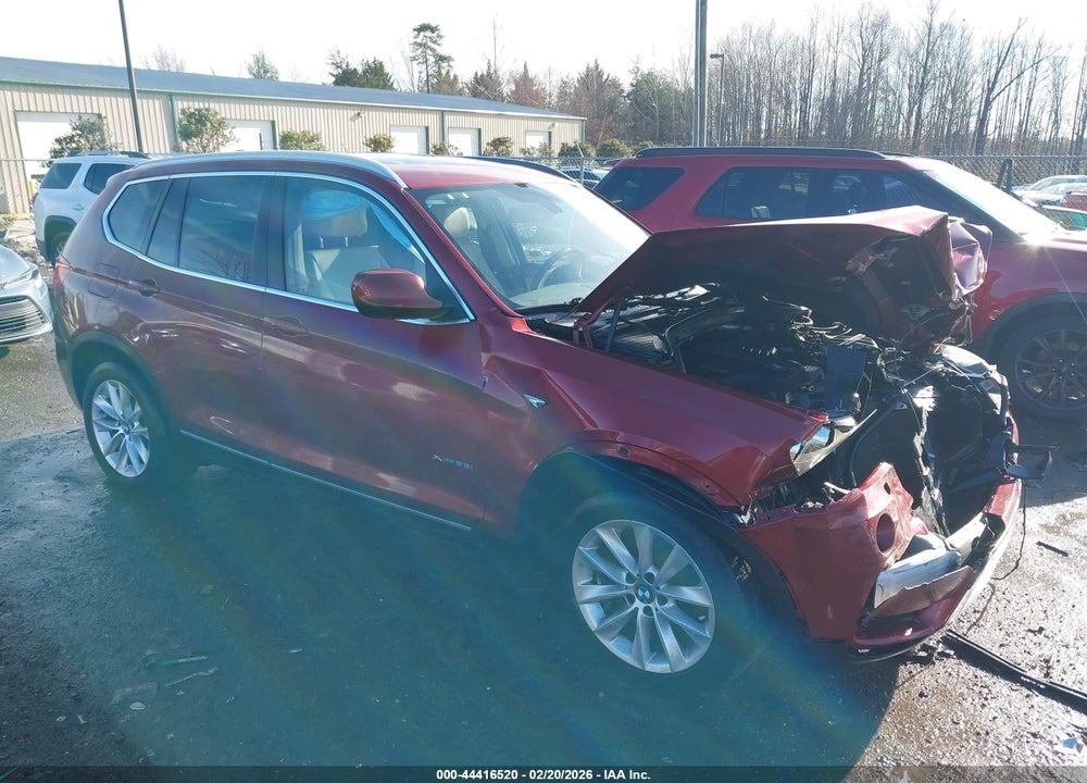 2014 BMW X3 XDRIVE28I VIN: 5UXWX9C50E0D18419