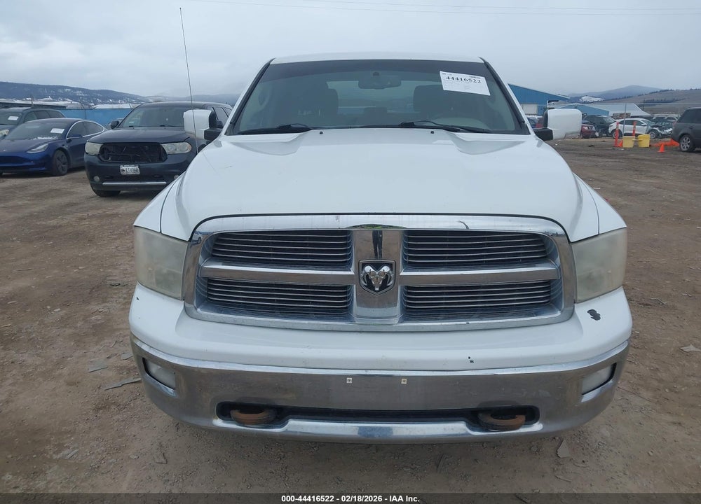 2012 RAM 1500 SLT VIN: 1C6RD7LT2CS310922