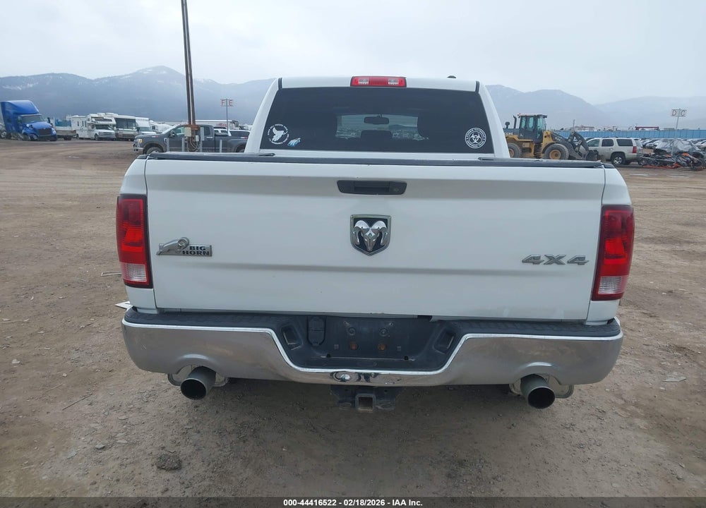 2012 RAM 1500 SLT VIN: 1C6RD7LT2CS310922