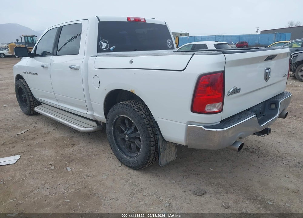 2012 RAM 1500 SLT VIN: 1C6RD7LT2CS310922
