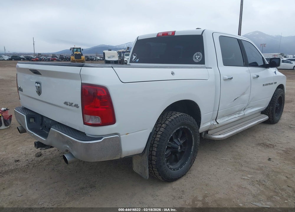 2012 RAM 1500 SLT VIN: 1C6RD7LT2CS310922