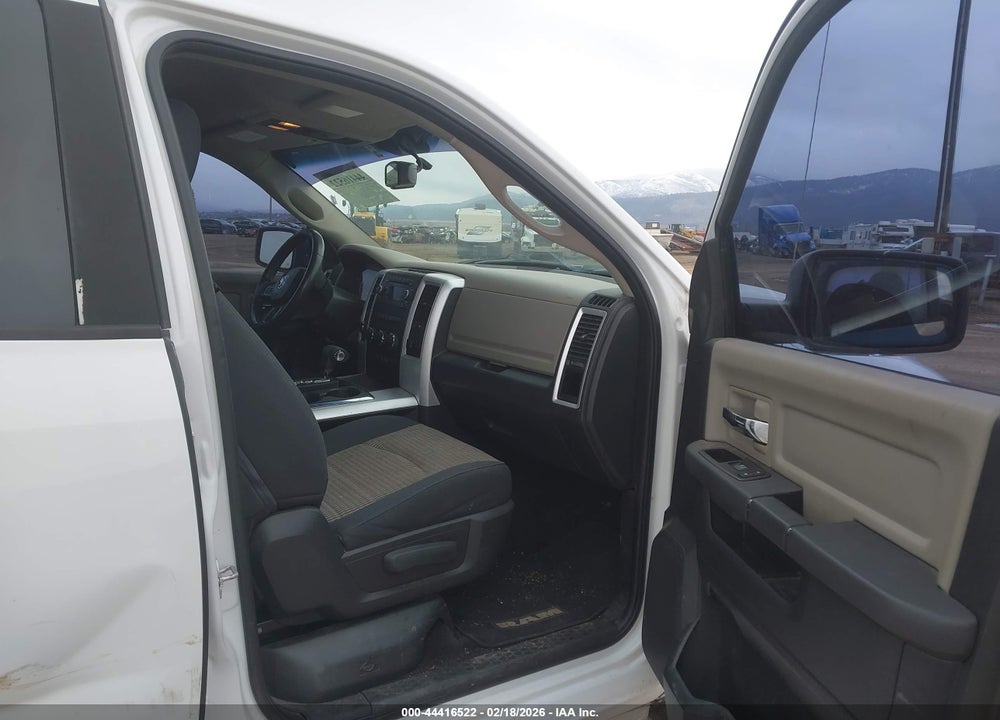 2012 RAM 1500 SLT VIN: 1C6RD7LT2CS310922