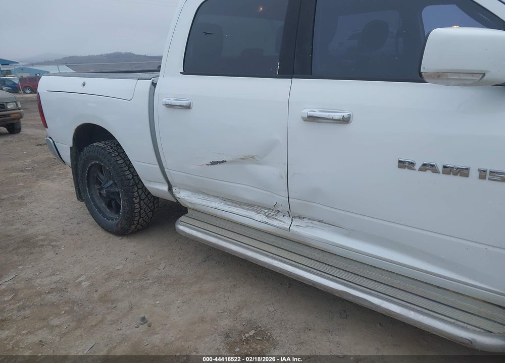 2012 RAM 1500 SLT VIN: 1C6RD7LT2CS310922