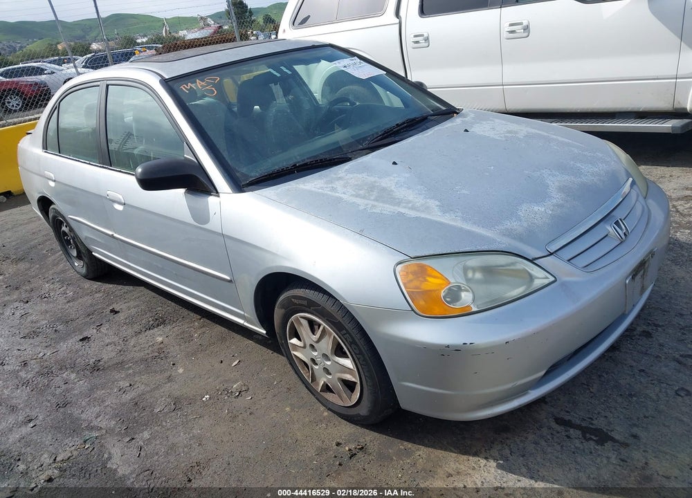 2003 HONDA CIVIC LX VIN: 2HGES16543H510670