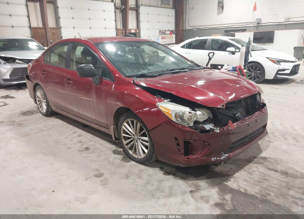 2014 SUBARU IMPREZA 2.0I VIN: JF1GJAA66EH008901