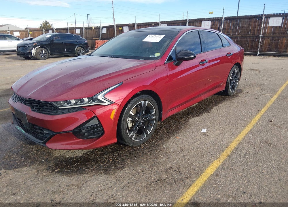 2022 KIA K5 GT-LINE VIN: 5XXG64J2XNG109026