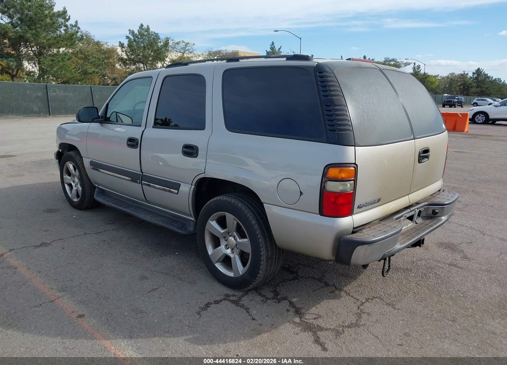 2004 CHEVROLET TAHOE LS VIN: 1GNEC13V64R262821