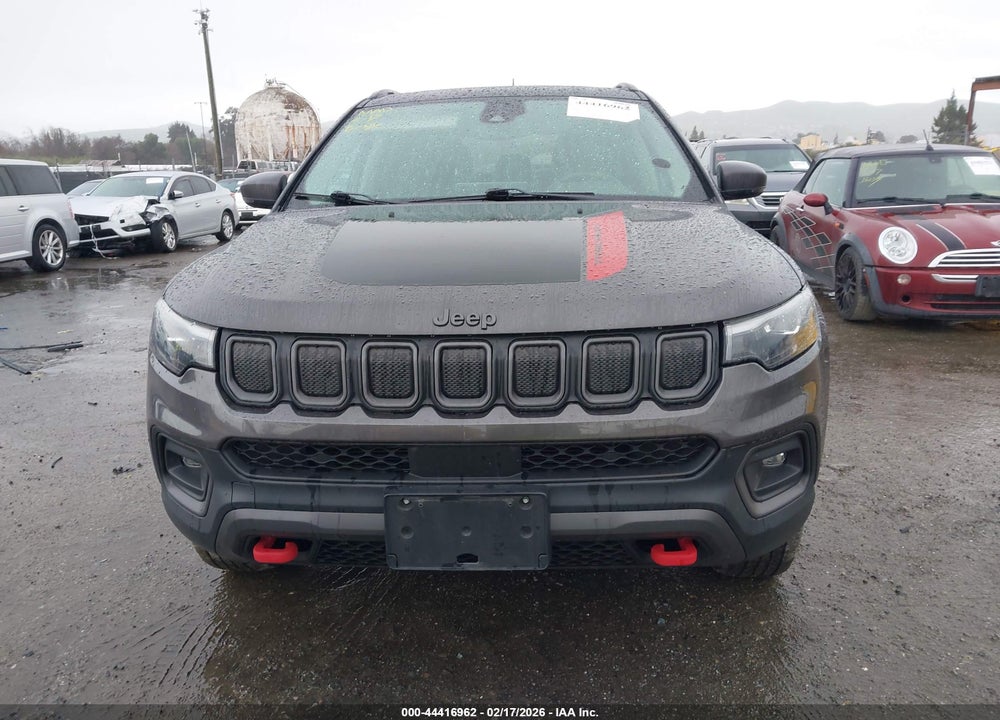 2022 JEEP COMPASS TRAILHAWK 4X4 VIN: 3C4NJDDB9NT102350