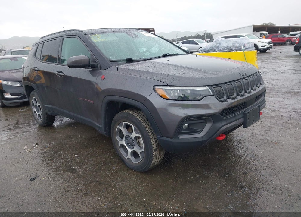 2022 JEEP COMPASS TRAILHAWK 4X4 VIN: 3C4NJDDB9NT102350