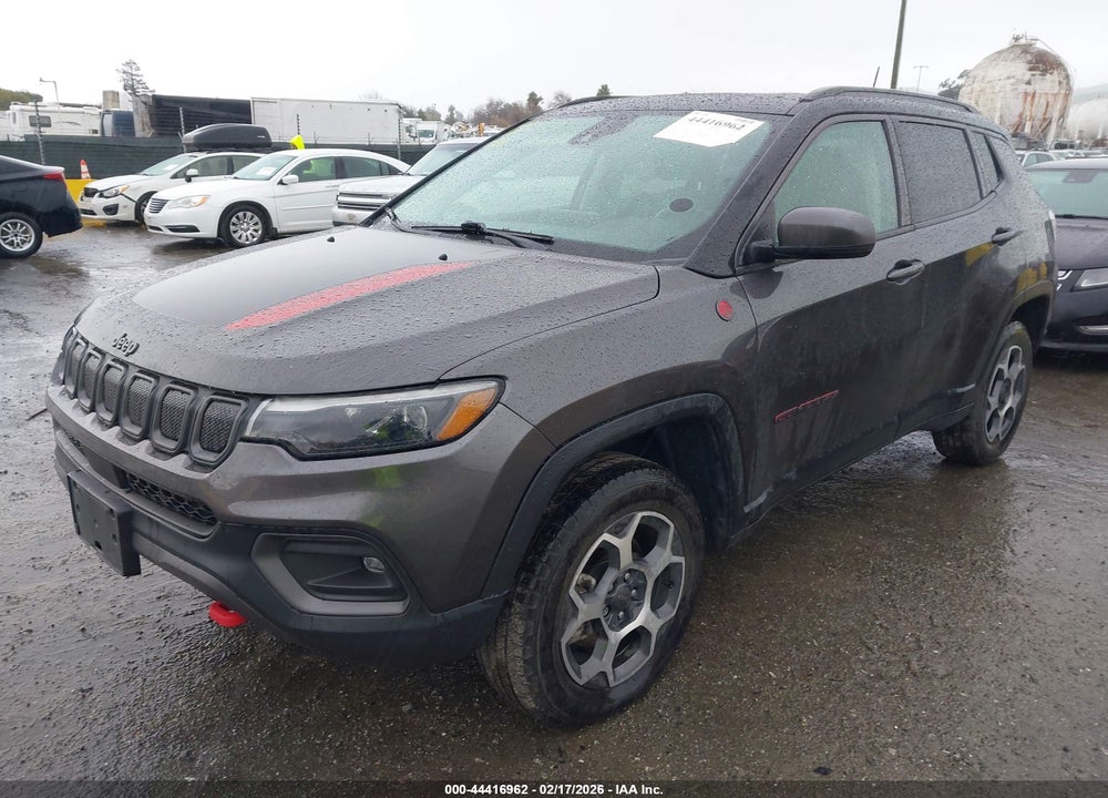 2022 JEEP COMPASS TRAILHAWK 4X4 VIN: 3C4NJDDB9NT102350