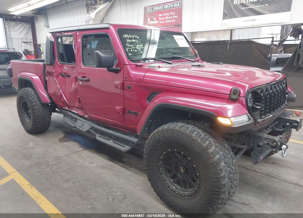 2024 JEEP GLADIATOR WILLYS VIN: 1C6HJTAG8RL126851