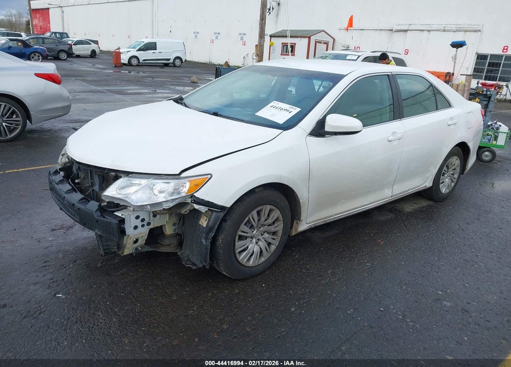 2012 TOYOTA CAMRY LE VIN: 4T1BF1FK2CU538679