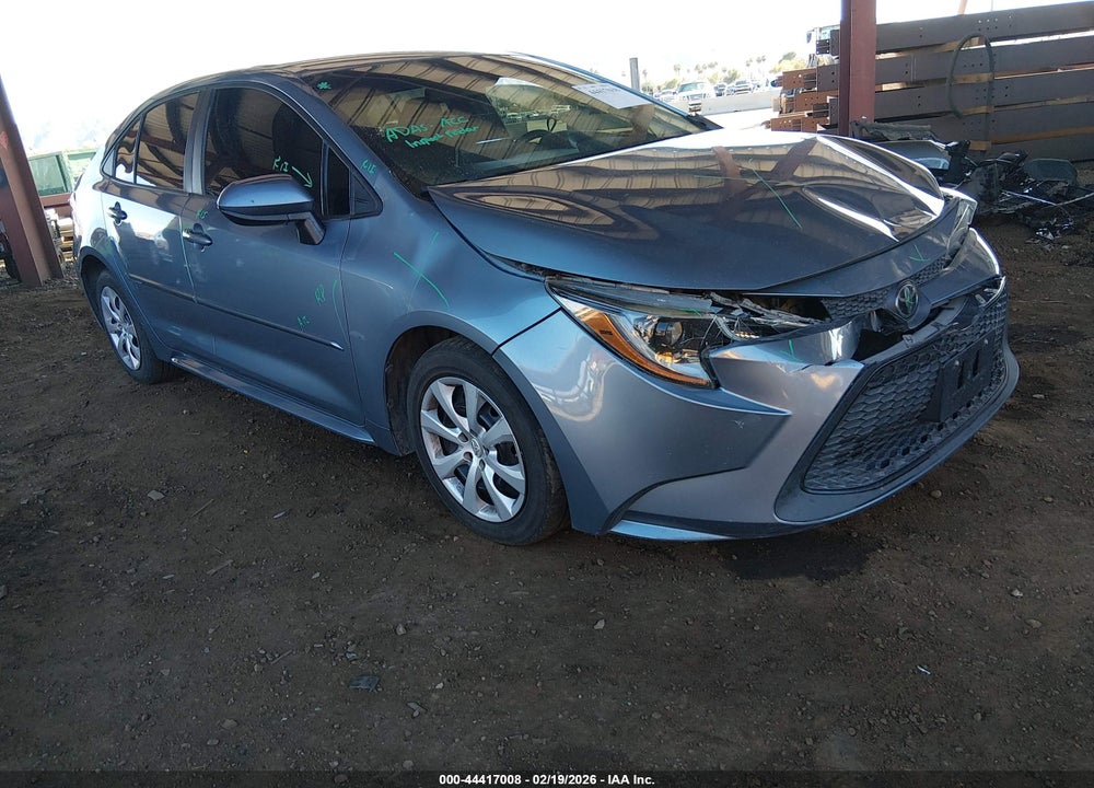 2021 TOYOTA COROLLA LE VIN: 5YFEPMAE8MP225605