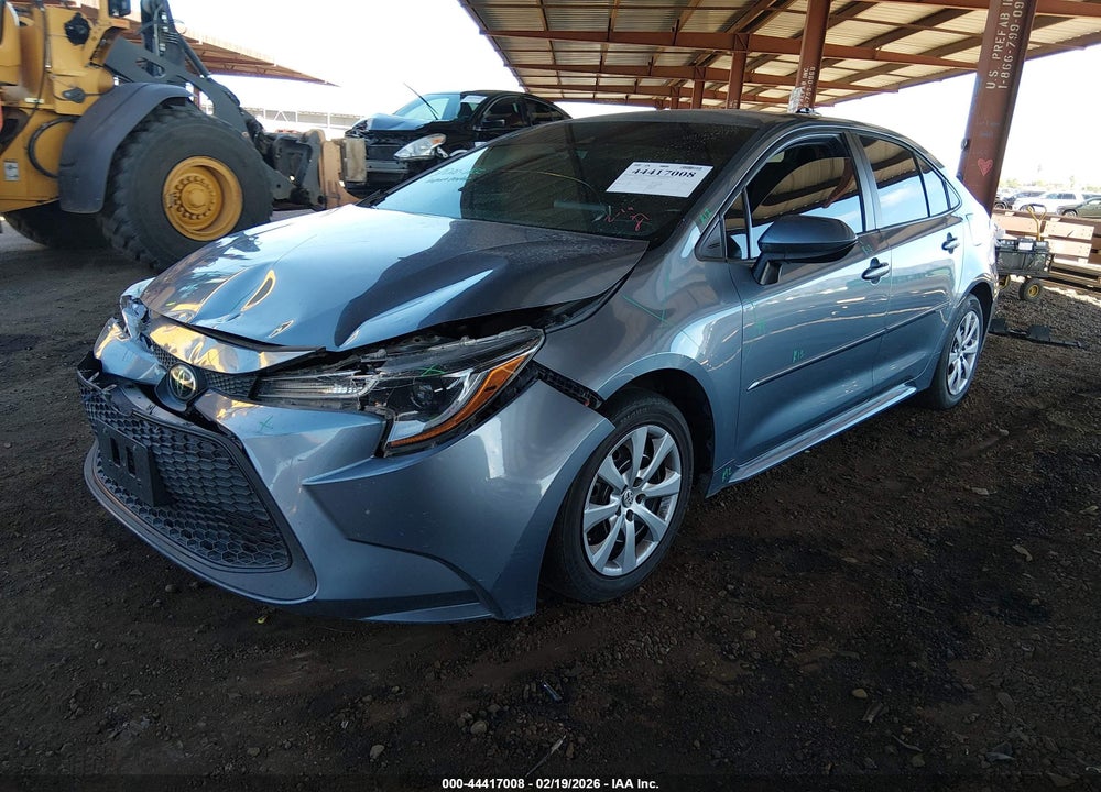 2021 TOYOTA COROLLA LE VIN: 5YFEPMAE8MP225605