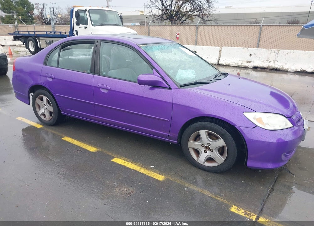 2005 HONDA CIVIC EX VIN: 2HGES25705H523251