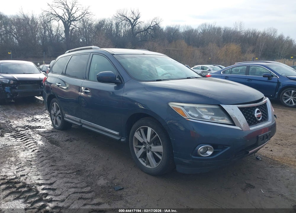 2015 NISSAN PATHFINDER PLATINUM VIN: 5N1AR2MM7FC638736