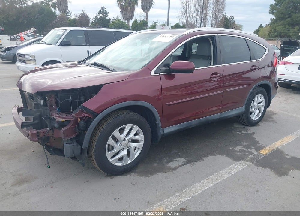 2015 HONDA CR-V EX-L VIN: 2HKRM3H7XFH536058