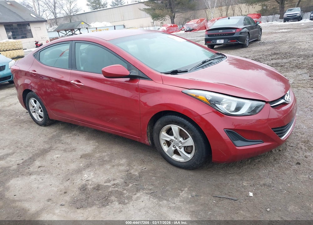 2014 HYUNDAI ELANTRA SE VIN: 5NPDH4AE6EH535937