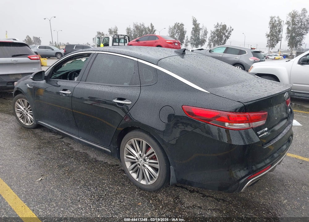 2016 KIA OPTIMA SXL TURBO VIN: 5XXGV4L2XGG077083