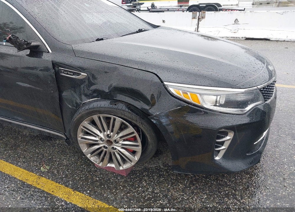2016 KIA OPTIMA SXL TURBO VIN: 5XXGV4L2XGG077083
