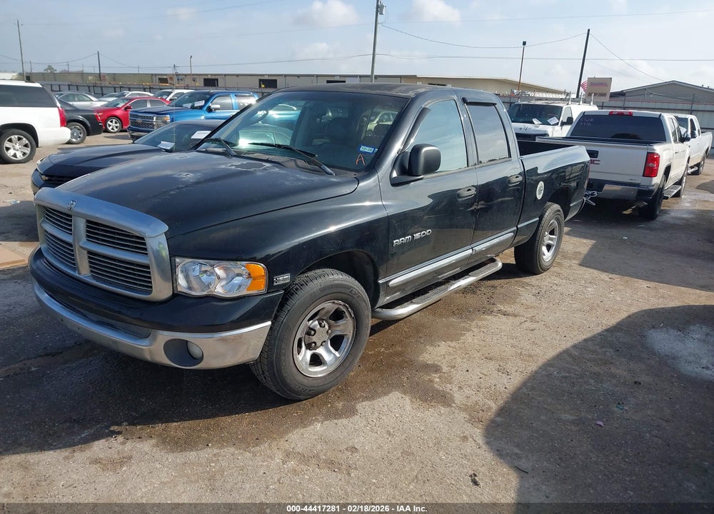 2004 DODGE RAM 1500 SLT/LARAMIE VIN: 1D7HA18D34S740400