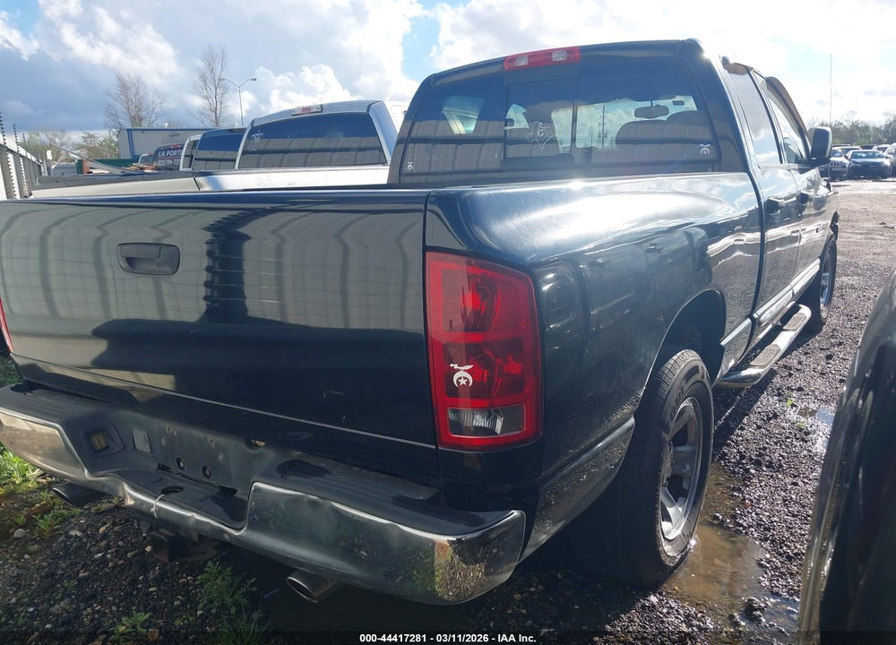 2004 DODGE RAM 1500 SLT/LARAMIE VIN: 1D7HA18D34S740400