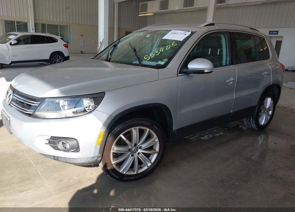 2012 VOLKSWAGEN TIGUAN SE VIN: WVGBV7AX0CW553405